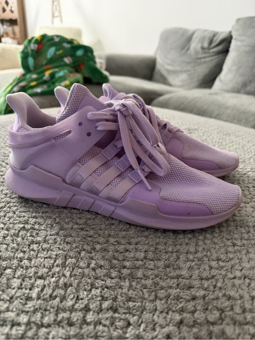 adidas Women’s Lilac Sneakers - Casual Athletic Shoes